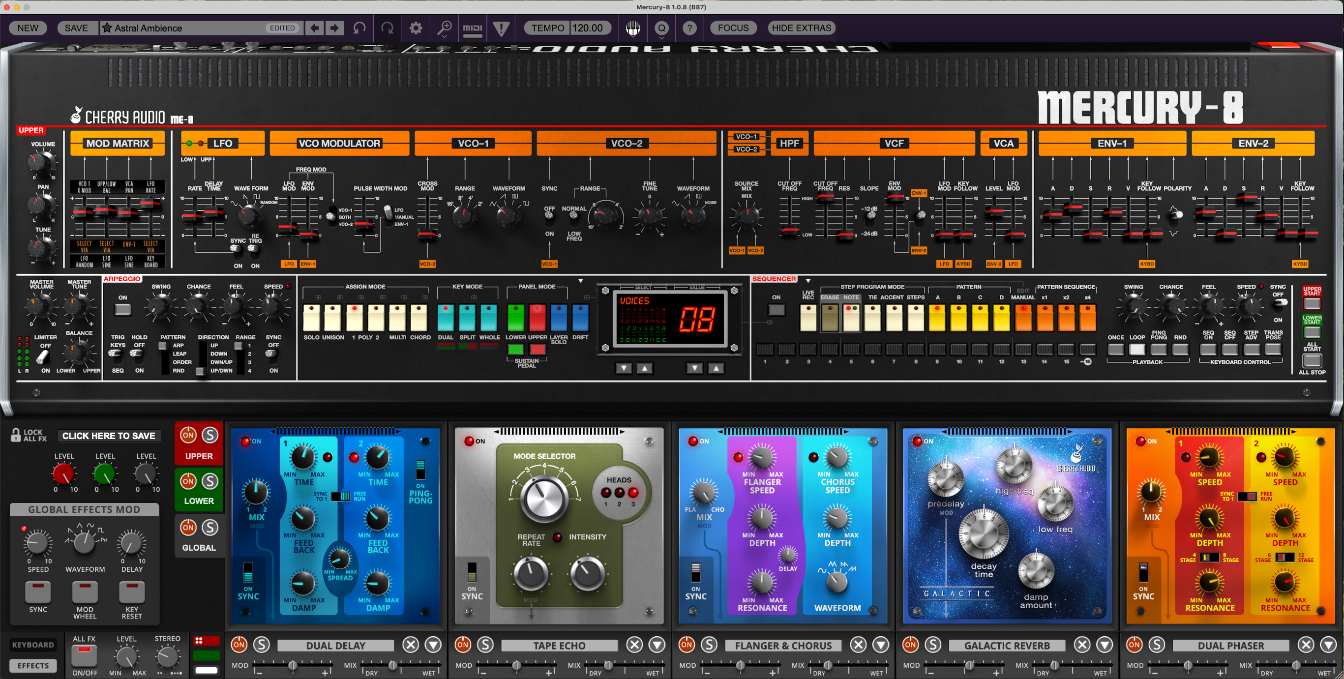 Cherry Audio Mercury-8