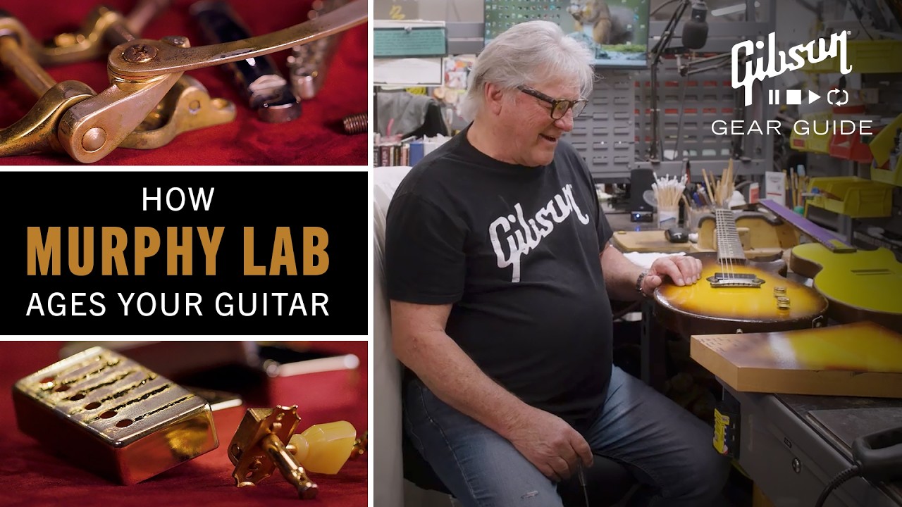 Gibson Custom Murphy Lab tour—every hand-aged detail explained - YouTube