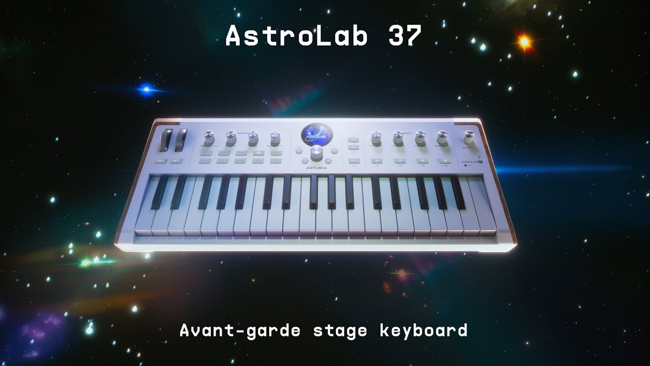AstroLab 37 | Avant-garde stage keyboard | ARTURIA - YouTube