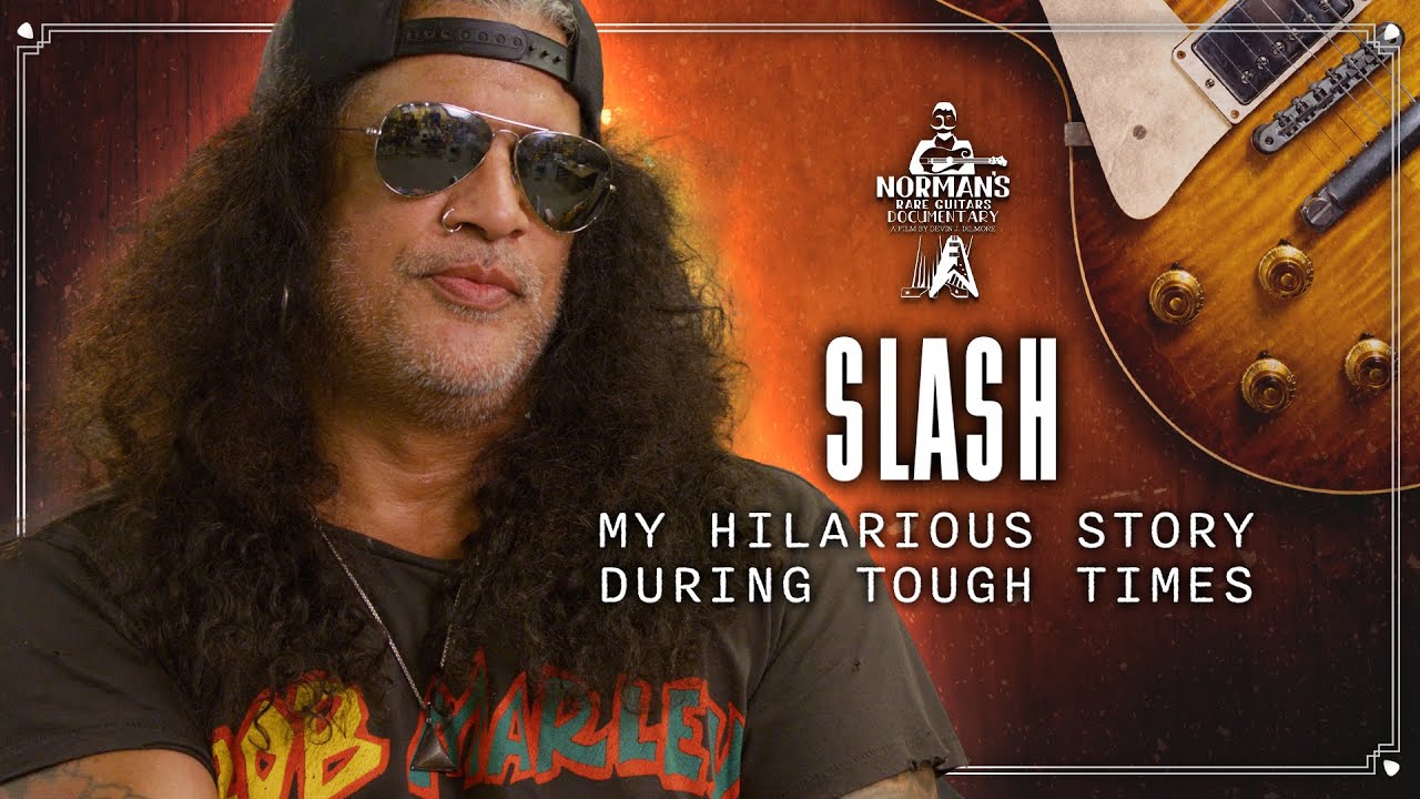 Slash Tells a Hilarious Story During Tough Times - YouTube