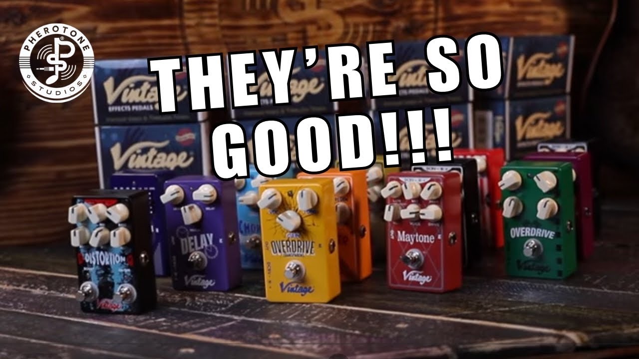 New Release! - A Range Of Vintage Pedals - YouTube