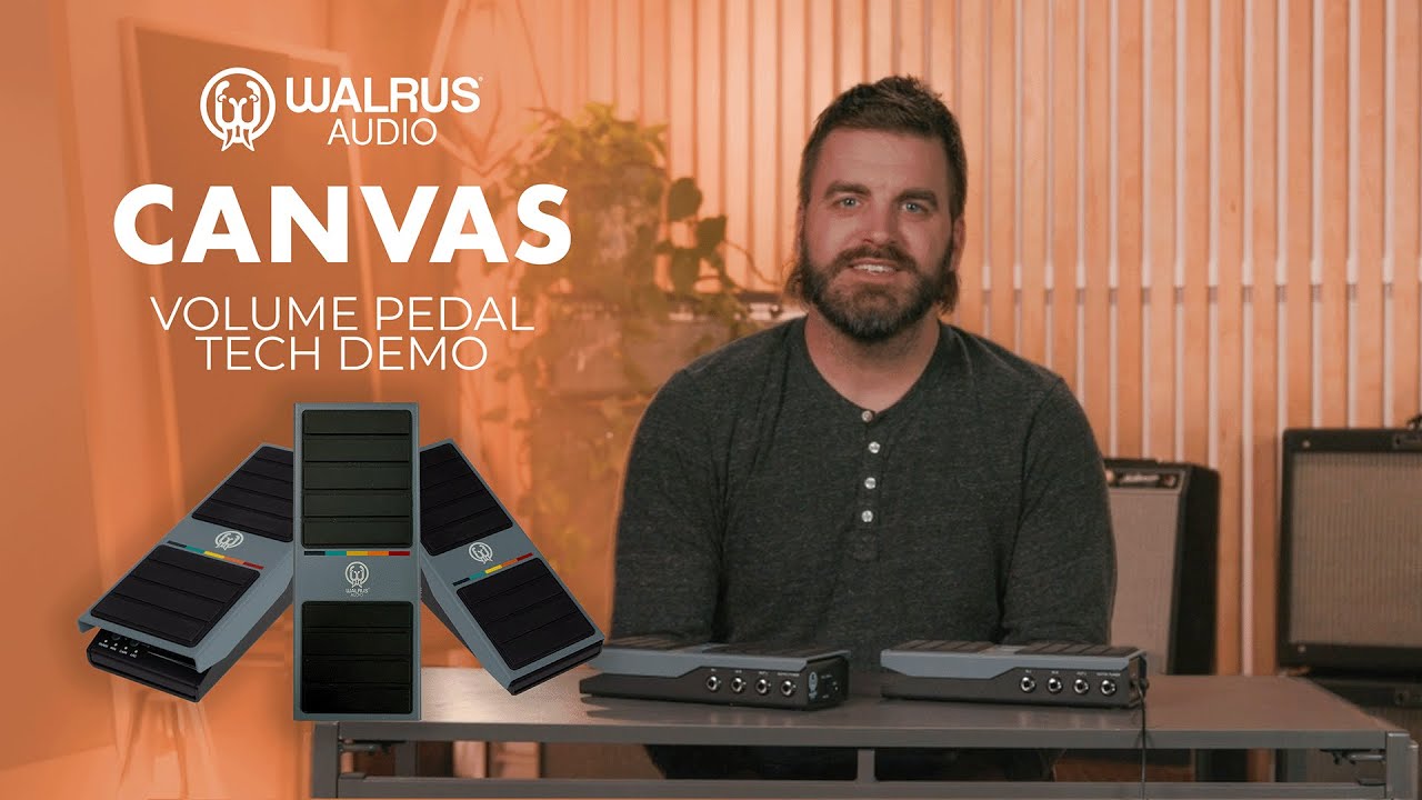 Walrus Audio Canvas Volume Technical Demo - YouTube