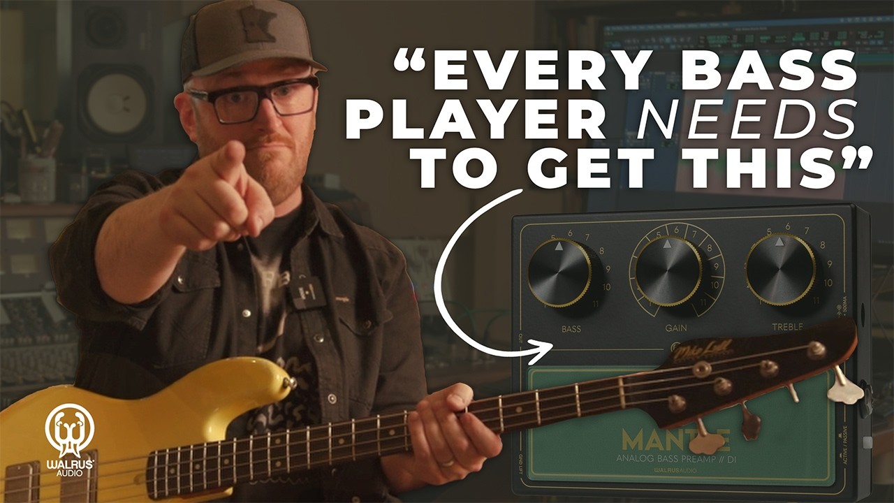 Walrus Audio Mantle Analog Bass Preamp & DI Tech Demo with Ian Martin Allison - YouTube