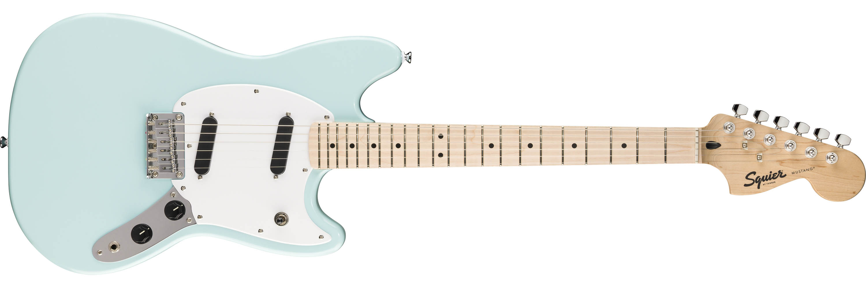 Squier Sonic Series Mustang in Daphne Blue