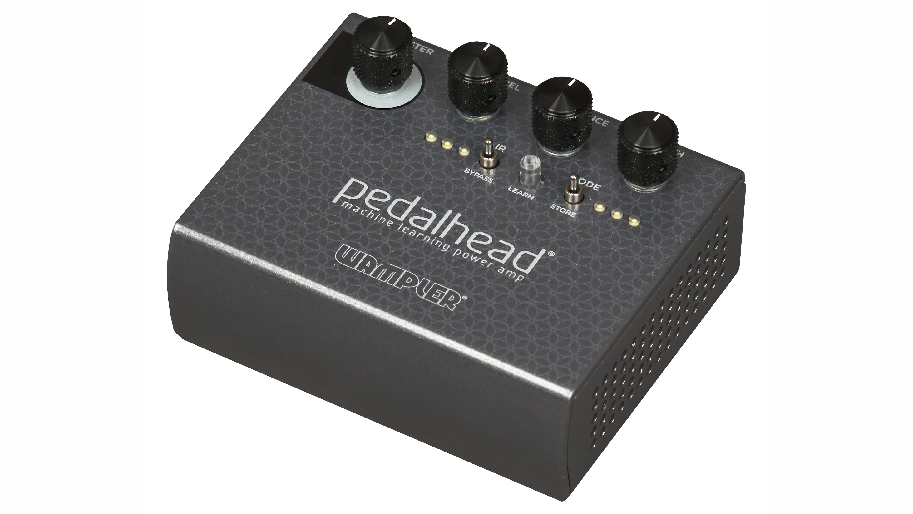 Synergy Machine-Learning Power Amp Brian Wampler’s PEDALHEAD press image on white