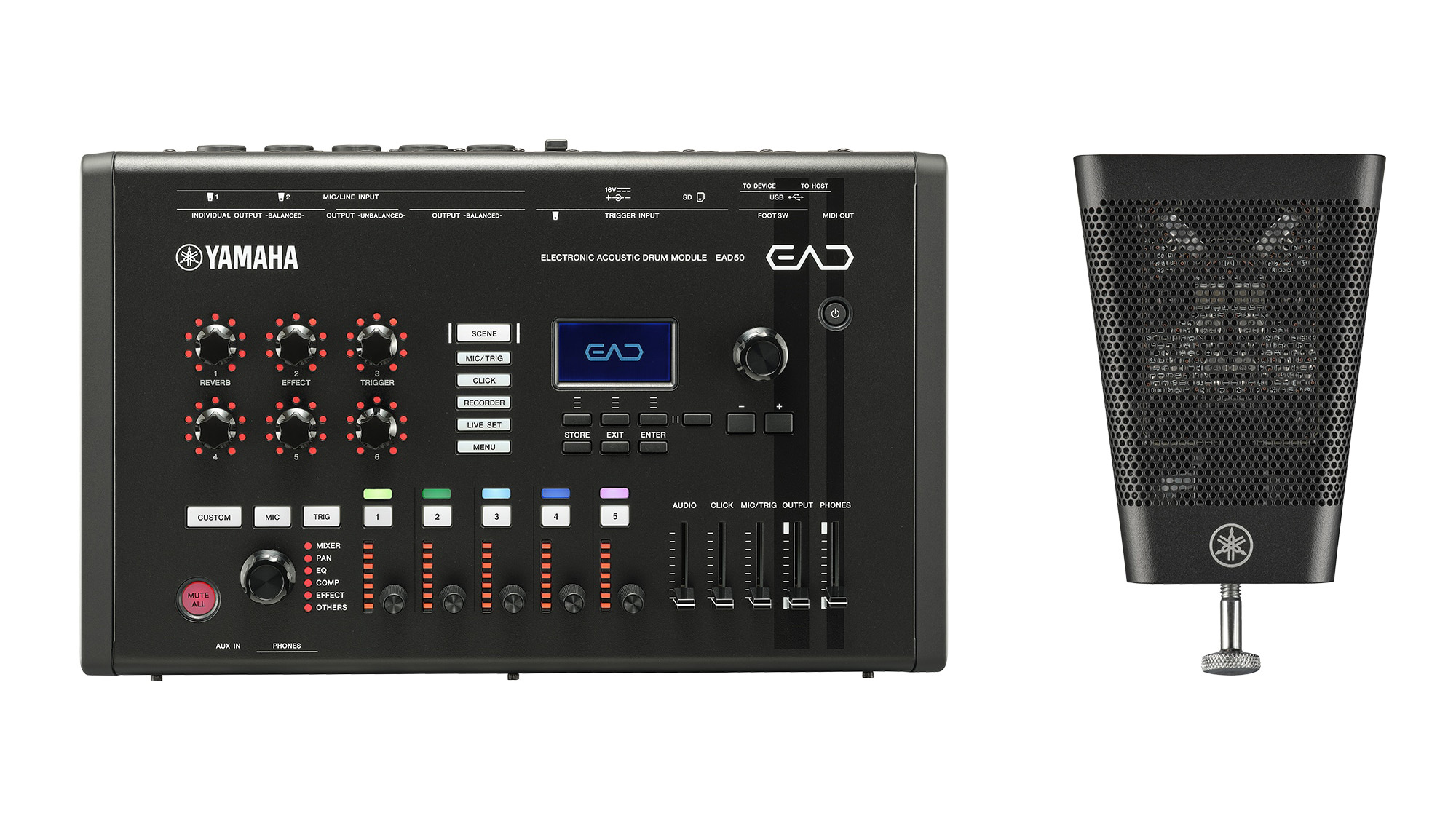 Yamaha EAD50 Electronic Drum Module and microphone/sensor