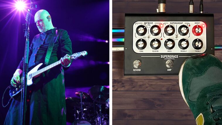 "Allow the everyday guitarist to experience my live setup and signature tone valued at hundreds of thousands. Billy Corgan and Laney Amplification introduce the ultimate Smashing Pumpkins amp-in-a-box pedal."]