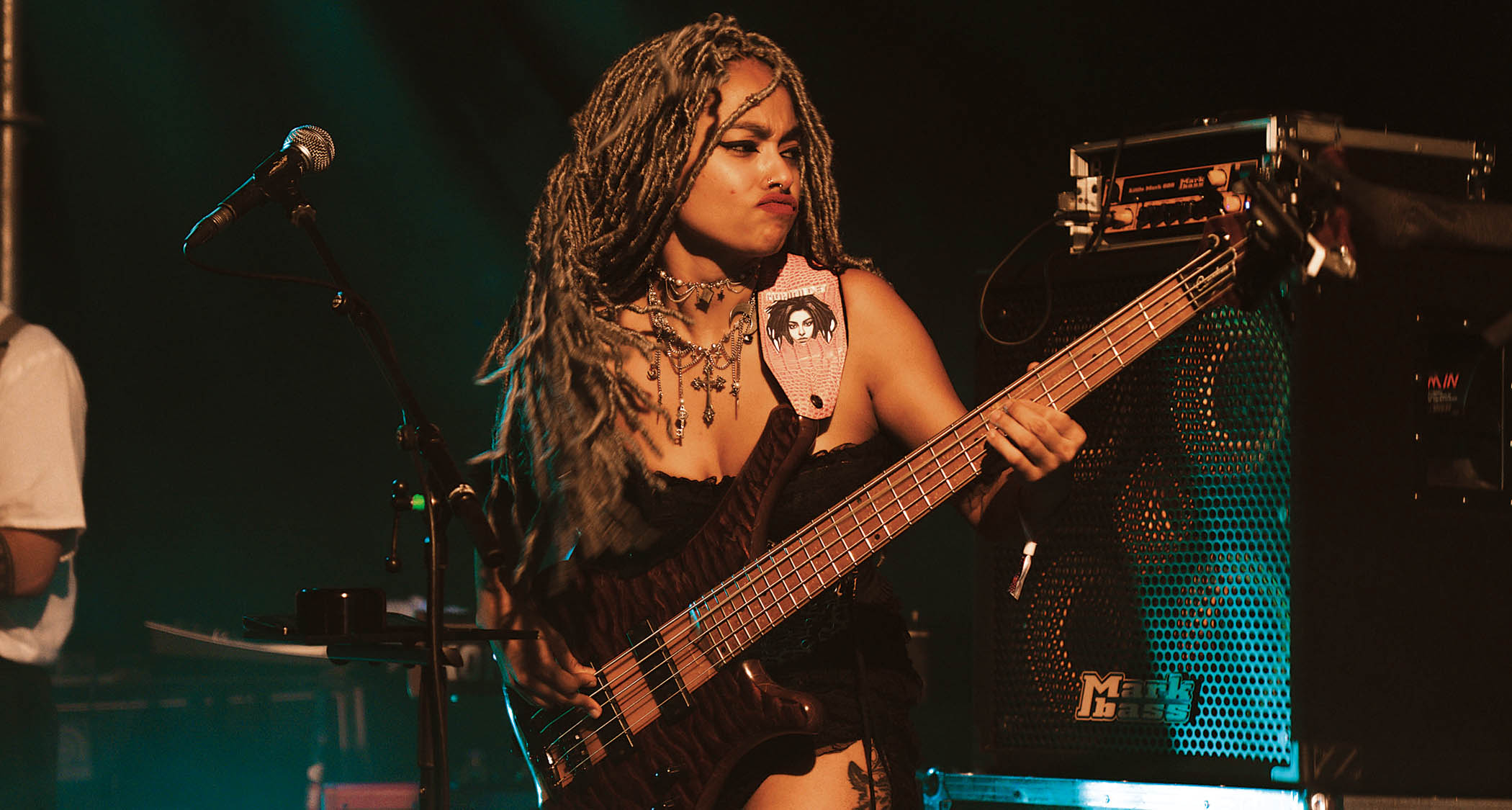 4. A bassist since the age of three and pro since age nine, Mohini Dey experienced an extremely disciplined musical upbringing in her native India, and now lives in the USA where she has toured with Willow Smith