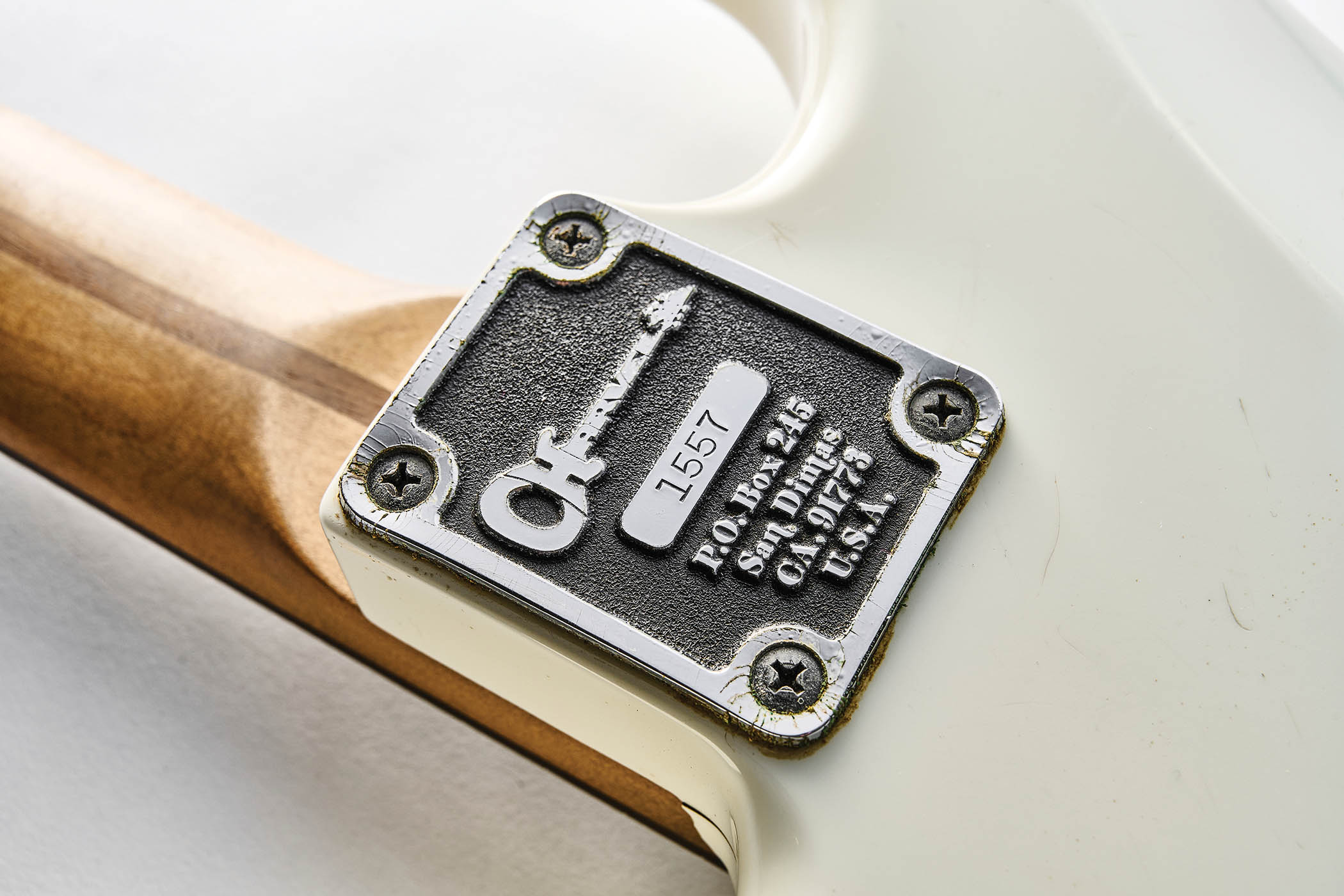 Gary Moore's modified 1982 Charvel San Dimas