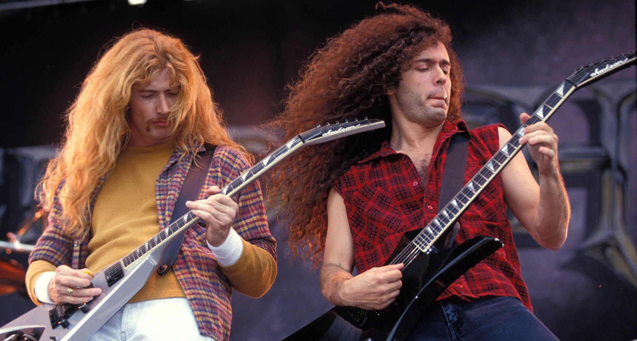 "Consult anyone who's played alongside him... he's exceptionally gifted yet enigmatic": Dave Mustaine reveals that he almost overlooked Marty Friedman for Megadeth due to his hairstyle.]