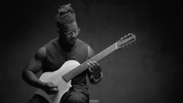 "Designed for contemporary electric guitarists wanting genuine nylon tone without the typical constraints of classical instruments: Abasi's nylon 7-string now available for pre-orders."]