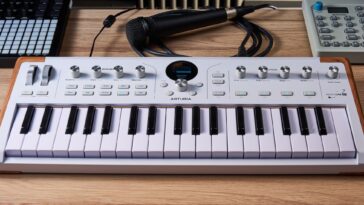 "Despite Arturia's impressive work, the downsizing has led to some unfortunate losses: A review of the AstroLab 37."]