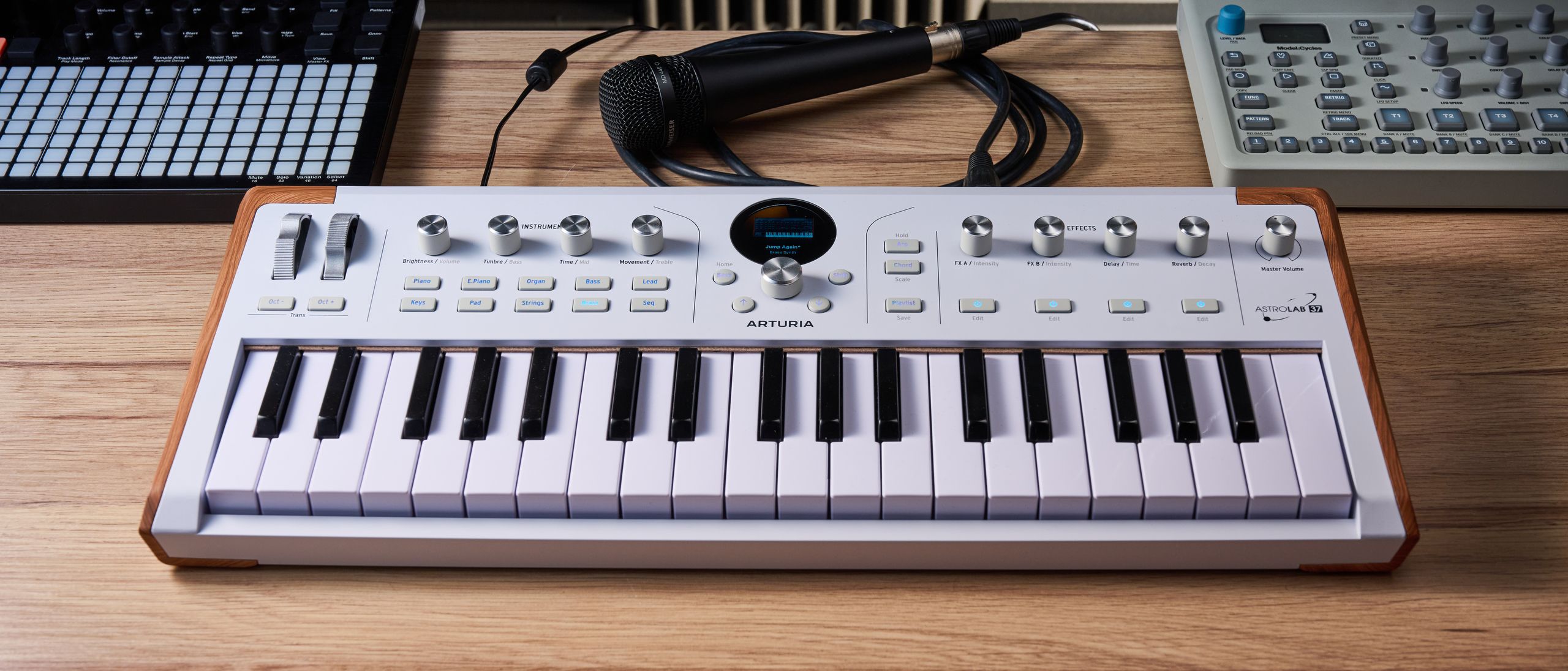 "Despite Arturia's impressive work, the downsizing has led to some unfortunate losses: A review of the AstroLab 37."]