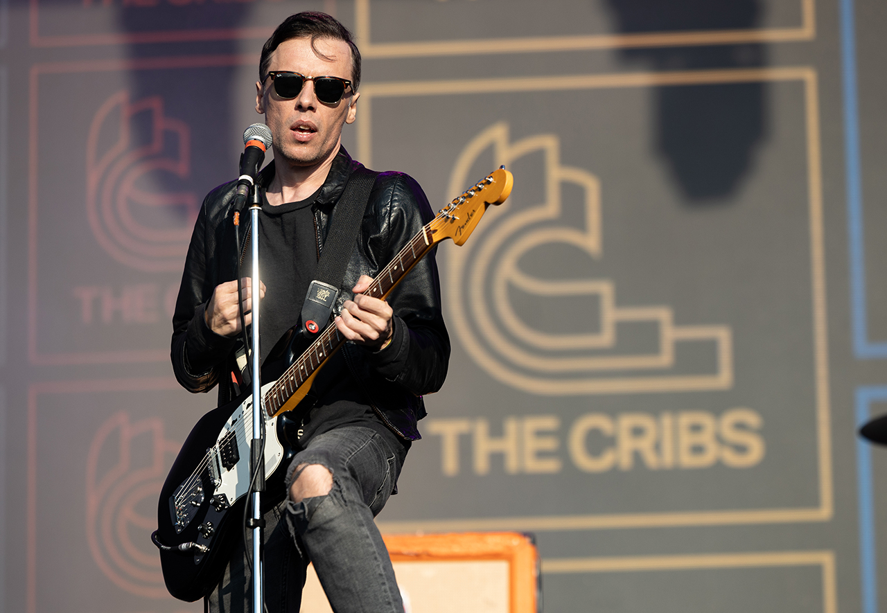 CHESTER, ENGLAND - JULY 26: Ryan Jarman of The Cribs performs at Together Again festival 2025 at Bolesworth Castle on July 26, 2025 in Chester, England. (Photo by Maxine Howells/Getty Images)