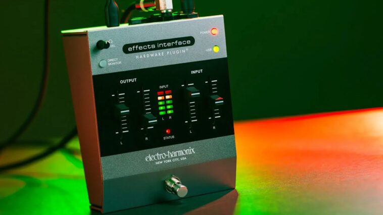 EHX's Effects Interface Converts Pedals into Software Plugins]
