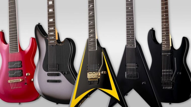 ESP Guitars reveals its 2026 collection, featuring a variety of signature models.]