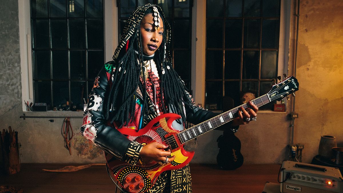 Fatoumata Diawara Breaks Ground with Epiphone Signature SG Guitar]