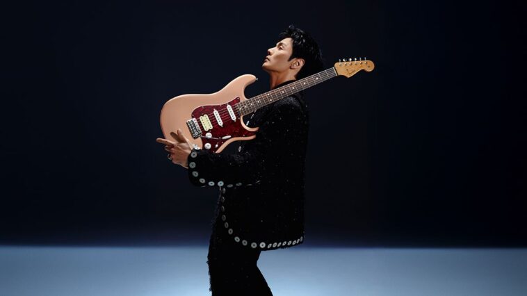 Fender's inaugural signature Stratocaster for an artist from mainland China arrives.]