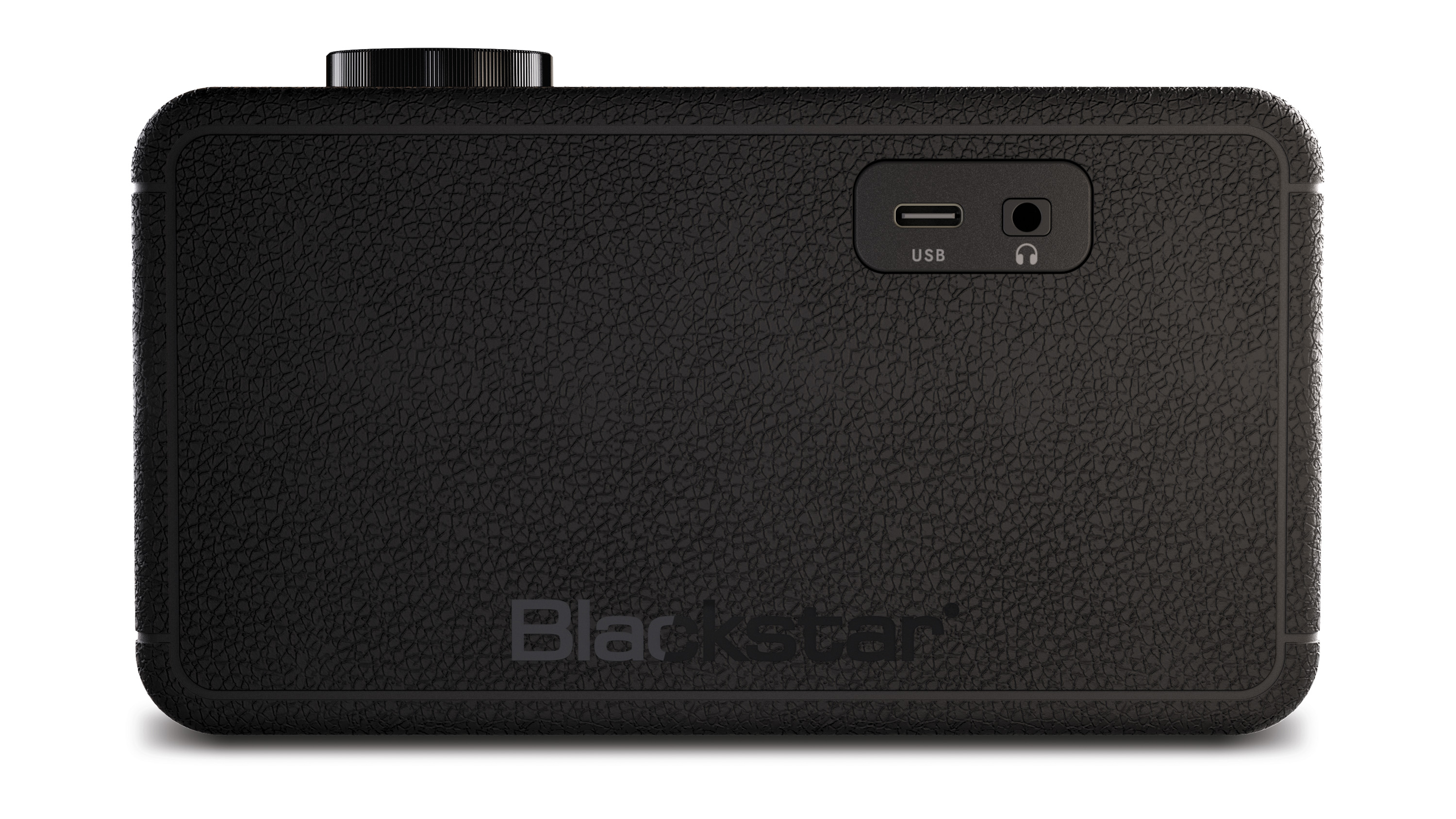 Press release images of a Blackstar Beam Mini Desktop Bluetooth Guitar Amplifier on a white background