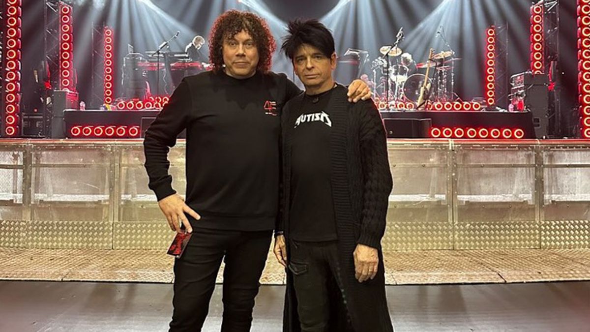 "Gary Numan Discusses His Essential Partner on Tour and the Thrills and Challenges of Live Performances, Saying, 'I can’t envision touring without him.'"]