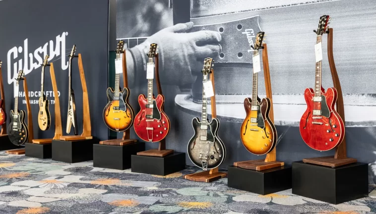 Gibson offers an early glimpse at its 2026 guitar lineup.]