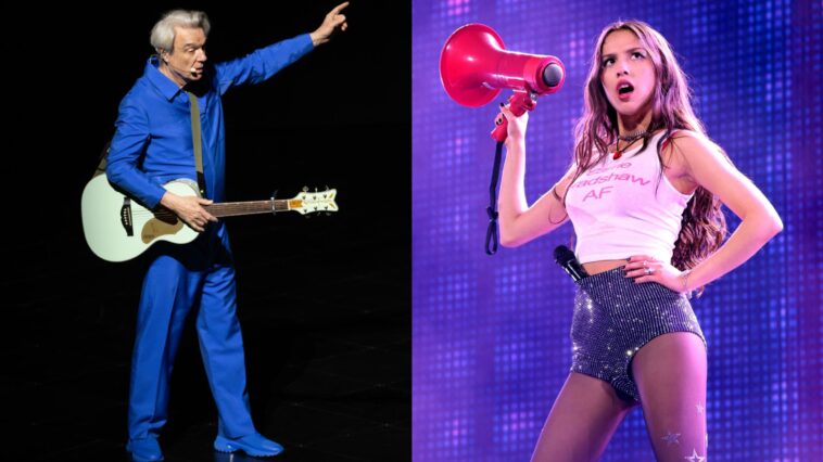 "His take on the song made me tear up—I’m so excited!": David Byrne covers Olivia Rodrigo's "Drivers License."]