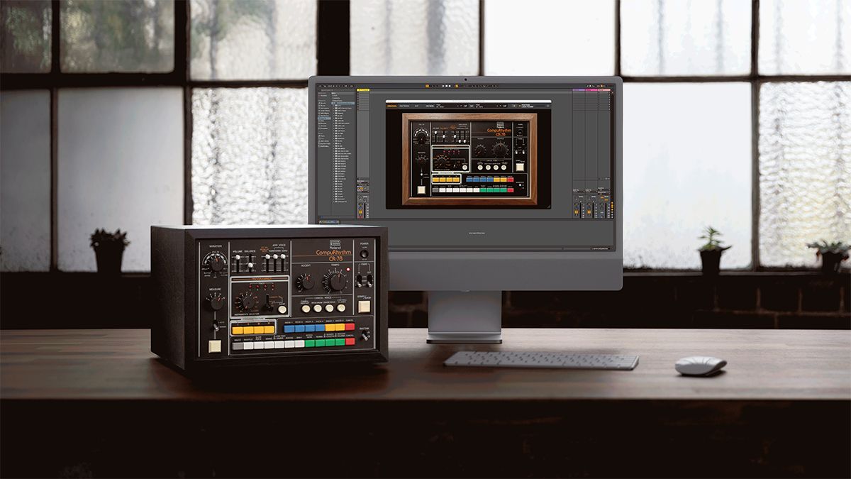 I'm on board with that: Roland launches an official plugin for the CR-78 drum machine.]