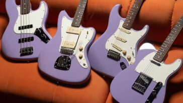 Introducing the Lavender Haze Collection by Andertons, CME, and Fender]