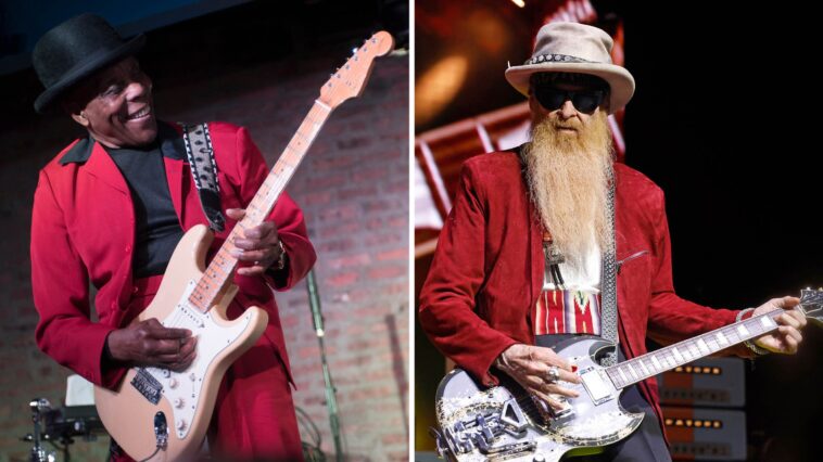 “It's a challenging guitar solo to replicate... I began playing it since I was getting close, and Buddy Guy turned to me with a smile. He recognized every note”: Billy Gibbons shares the advice Buddy Guy gave him after they performed a T-Bone Walker classic together.]