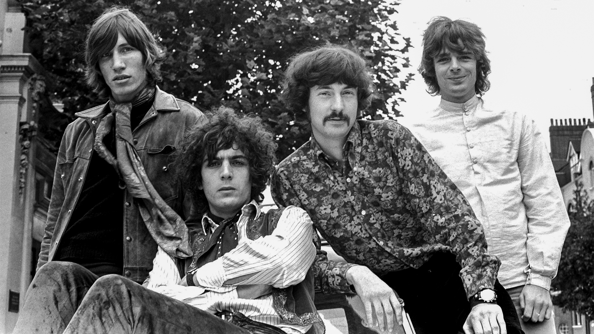 Pink Floyd, 1967 - Roger Waters, Syd Barrett, Nick Mason and Richard Wright