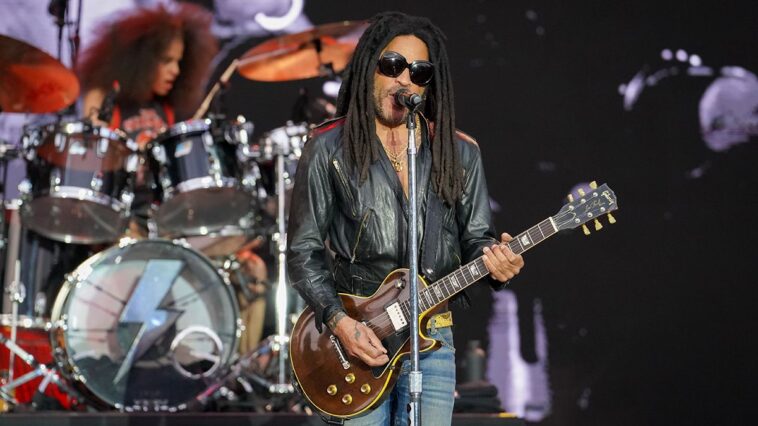 Lenny Kravitz once purchased guitars from fans in parking lots.]