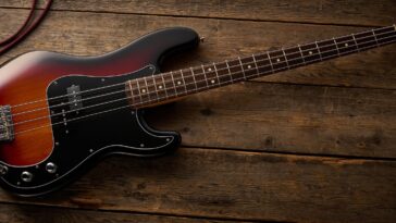 "Looking for a bass that embodies Fender's legacy, sound quality, versatility, and affordability? This Precision model meets all the key criteria."]