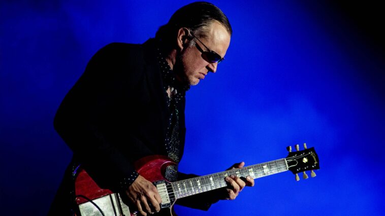 "Occasionally, less is more: Joe Bonamassa reflects on the unintentional creation of 'Black Country' and the craft of crafting a powerful guitar riff."]
