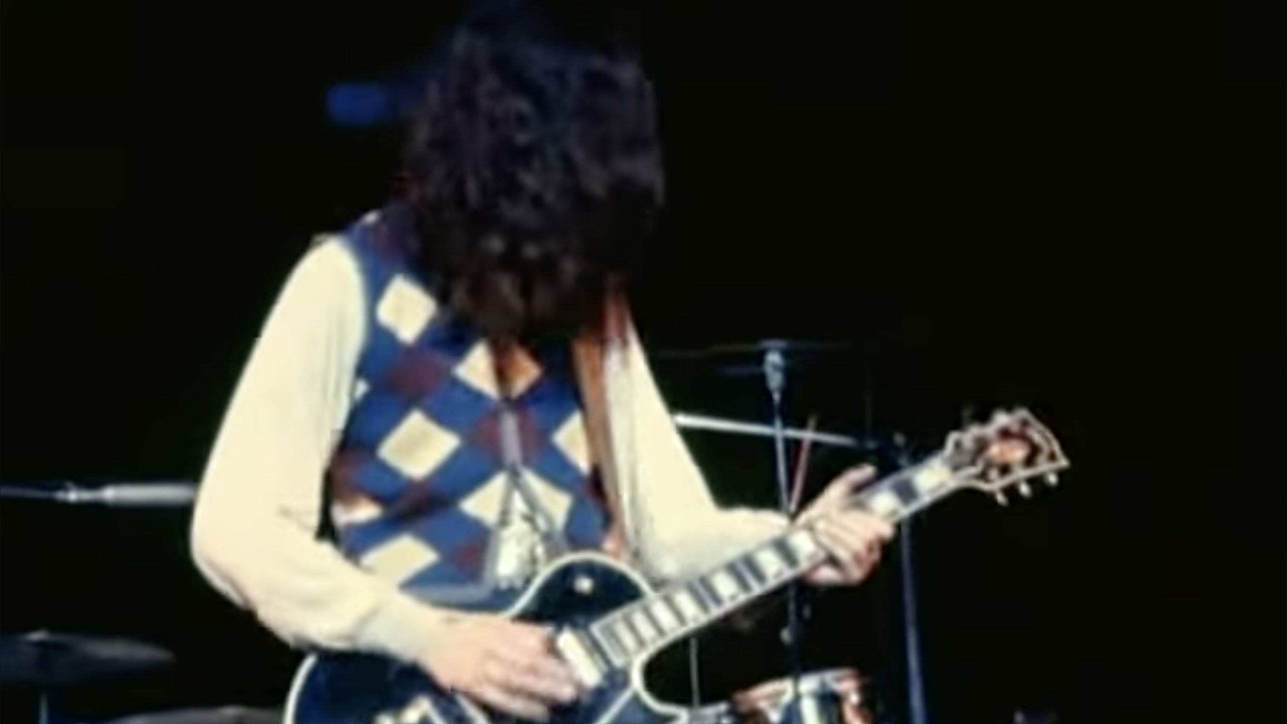 "On his 26th birthday in 1970, Jimmy Page experienced an instant bond with his cherished Les Paul Custom ‘Black Beauty' during the peak of a historic Led Zeppelin performance, declaring, 'This is it. This is the one.'"]