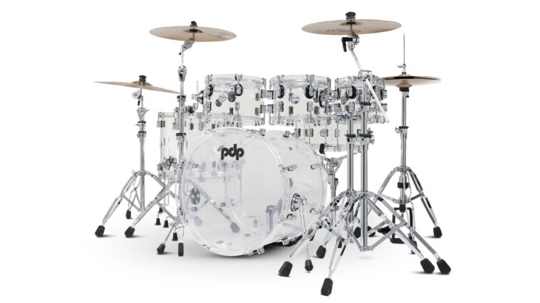 "PDP Introduces Groundbreaking Concept Acrylic Kit and Snare: A First in Acrylic Drum Technology with Precision Rimshots and Overtones"]