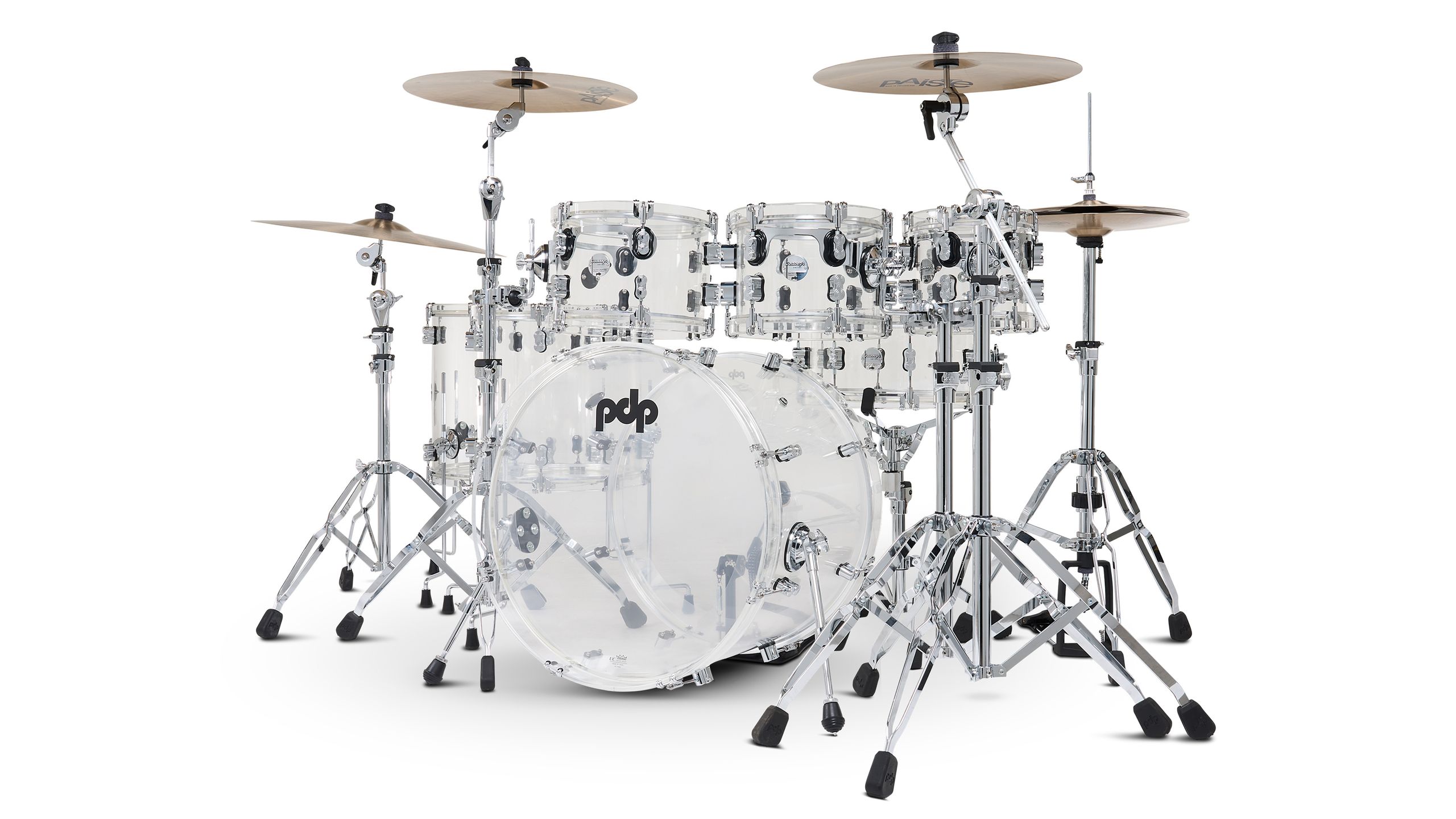 "PDP Introduces Groundbreaking Concept Acrylic Kit and Snare: A First in Acrylic Drum Technology with Precision Rimshots and Overtones"]