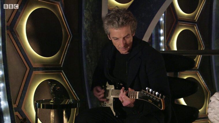 "Peter Capaldi Shares How He Discovered Doctor Who's 'Junk Shop' Yamaha Electric Guitar on Denmark Street, Envisioning It Being Played Loudly and Awkwardly Like a Teenager"]