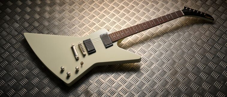 Review of the 80s EMG Epiphone Explorer]
