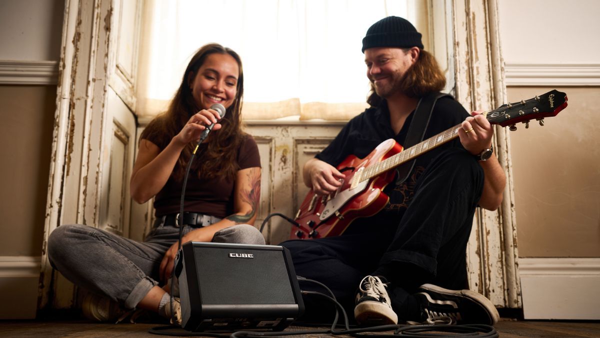 Roland unveils the Cube Street Mini – its smallest portable PA to date.]