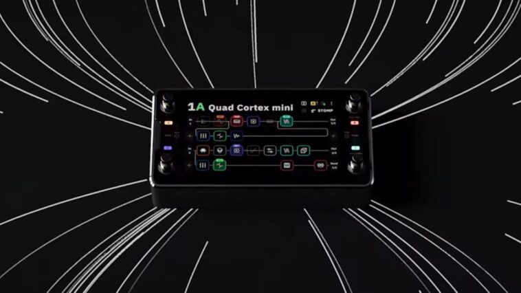 "Setting the Benchmark for All-in-One Digital Equipment: Neural DSP’s Compact Quad Cortex Amp Modeler Delivers the Same Powerful Sounds with a 7-Inch Touchscreen"]