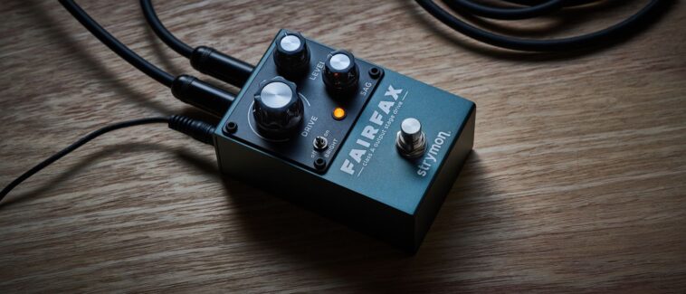 "Similar to a quality valve amplifier, it reacts to your picking dynamics and guitar volume with authentic tone: A review of the Strymon Fairfax Class A Output Stage Drive pedal."]