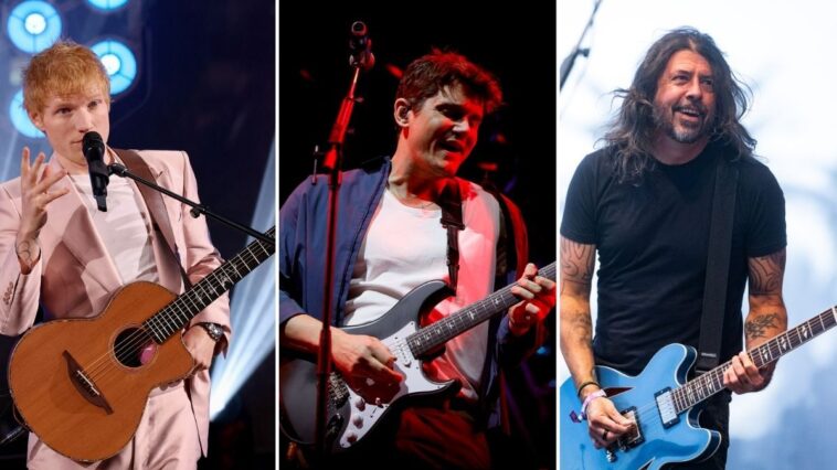 The Creation of the Formula 1 Track by John Mayer, Ed Sheeran, and Dave Grohl]