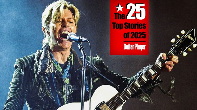 The performance that concluded David Bowie's touring journey.]