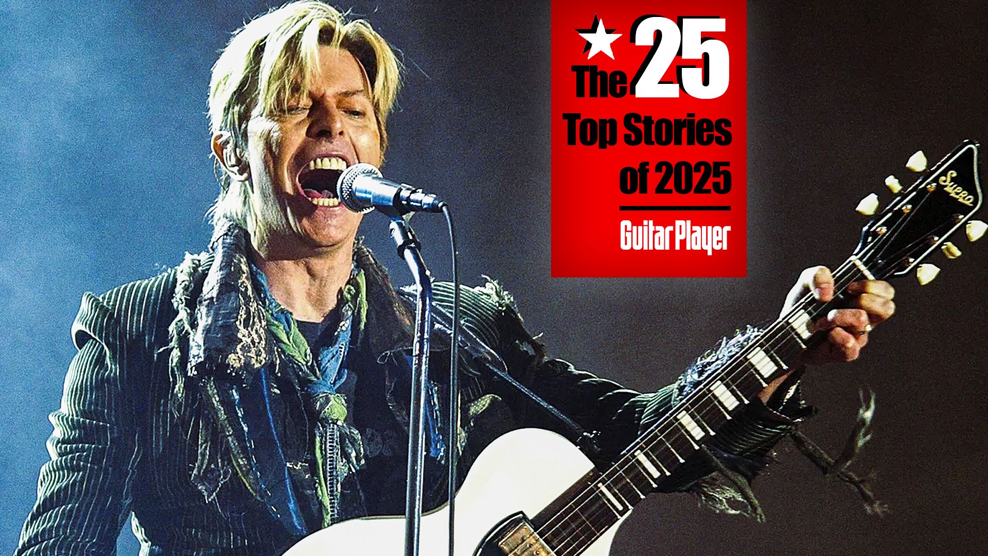 The performance that concluded David Bowie's touring journey.]
