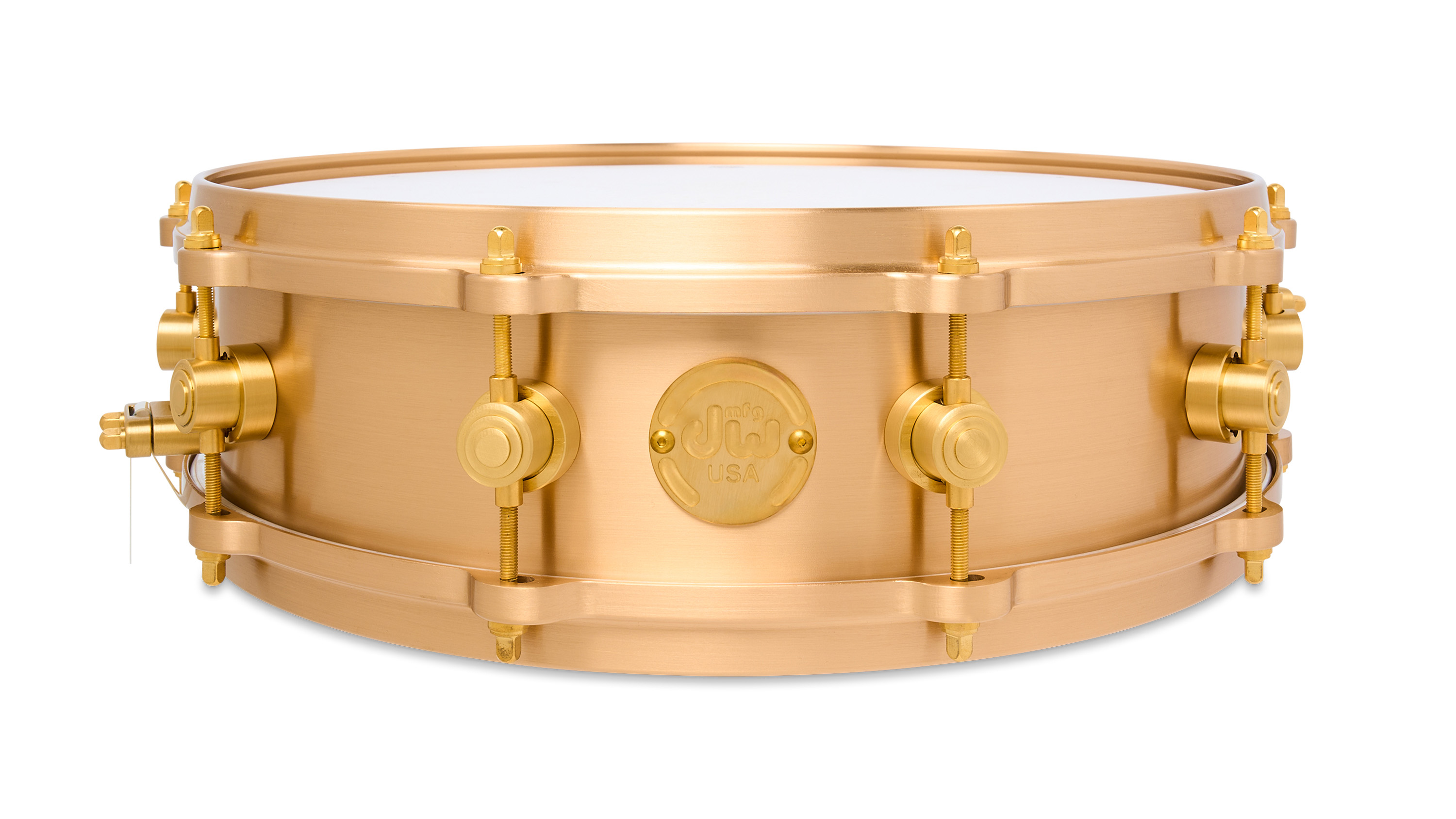 Limited Edition DW MFG True-Cast 14x4" sand-cast snare drum