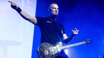 "Upon opening the door... I found him with a guitar in hand, playing jazz. I had no clue he was that talented": Mark Tremonti discusses Alter Bridge's "hidden gem" and his techniques for breaking free from repetitive pentatonic patterns.]