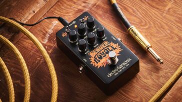 "While it draws inspiration from a Tone Bender, it's versatile enough to be seen as a classic fuzz— and we're using that term positively: A review of the Electro-Harmonix Bender Royale."]