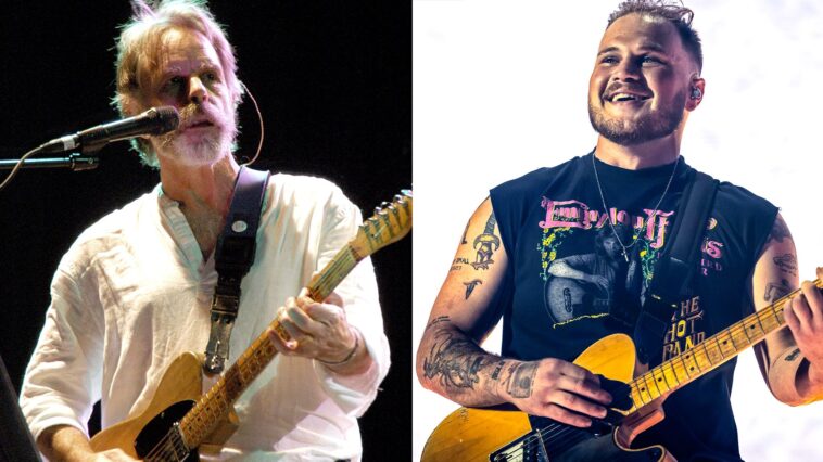 Zach Bryan received Bob Weir's Telecaster shortly before his passing.]
