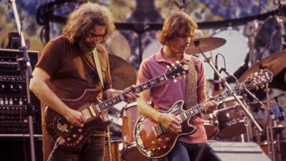 Bob Weir on the guitar he stole from George Benson
