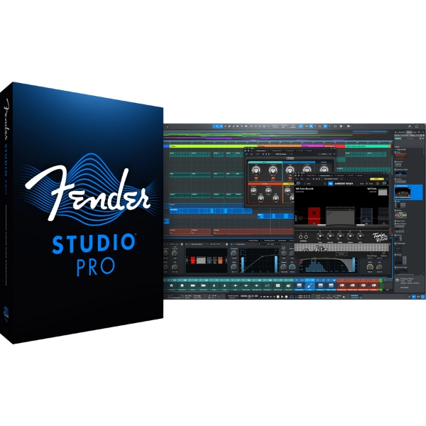 A screenshot of the Fender Studio Pro DAW
